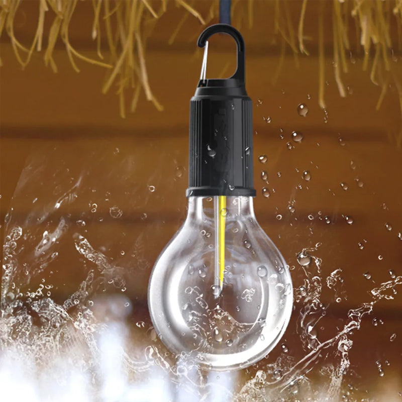 BowLift | New Outdoor Camping Hanging Type-C Charging Retro Light Bulb