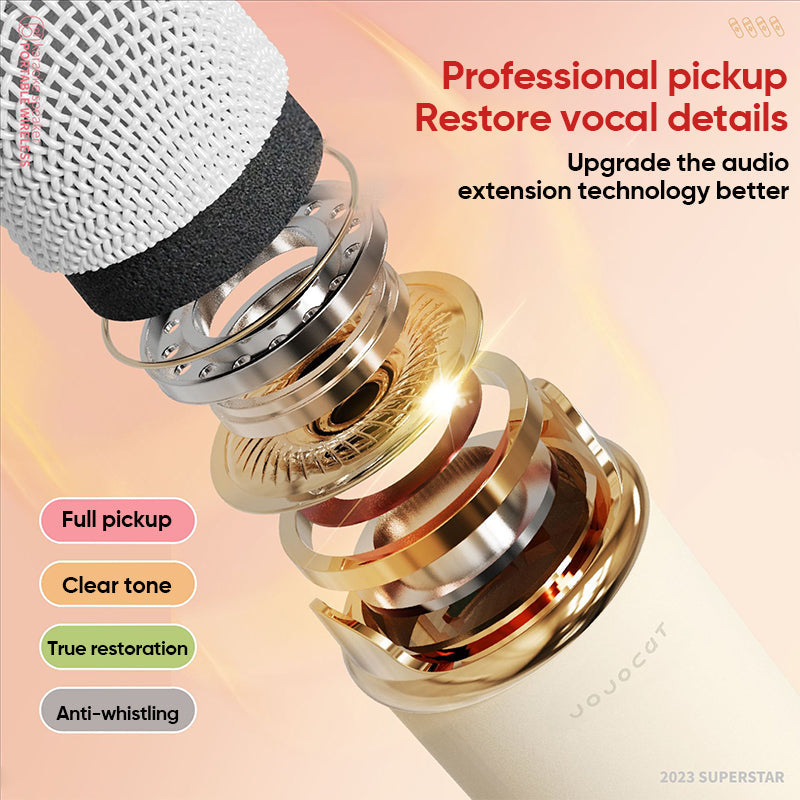 BowLift | Portable Bluetooth Speaker with Wireless Microphone