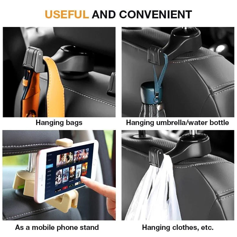 BowLift | Headrest holder car strap