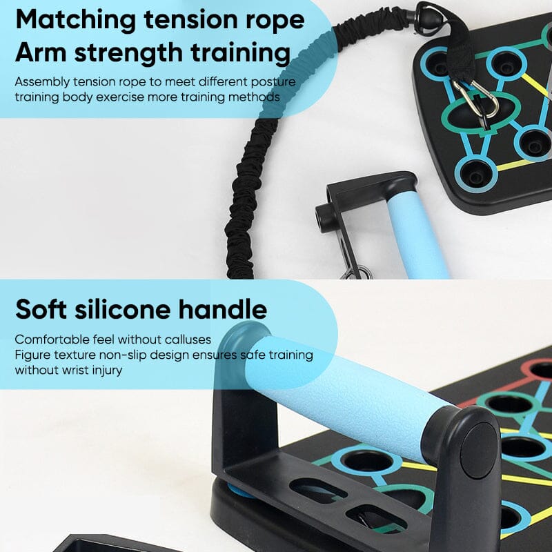 BowLift | Folding Push-Up Multi-Muscle Trainer