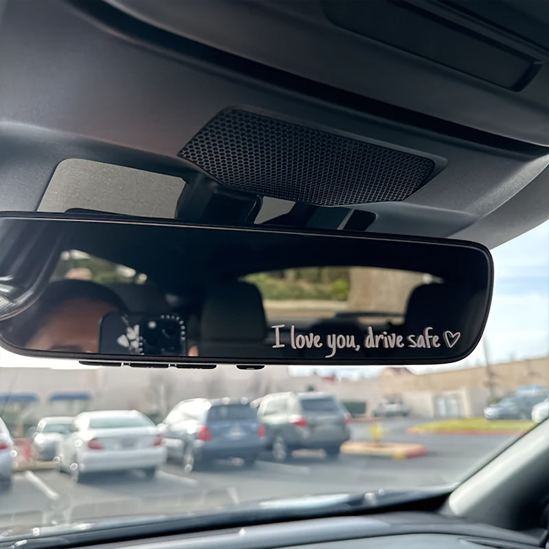 BowLift | I Love You Driving Safe Mirror Sticker