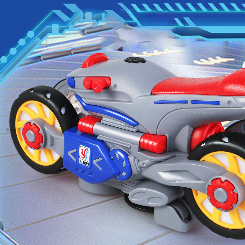 BowLift | Electric Light and Music Deformation Motorcycle