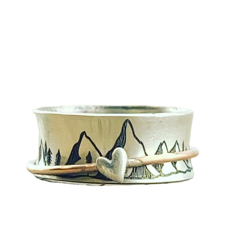 BowLift | Climbing Further Silver Ring