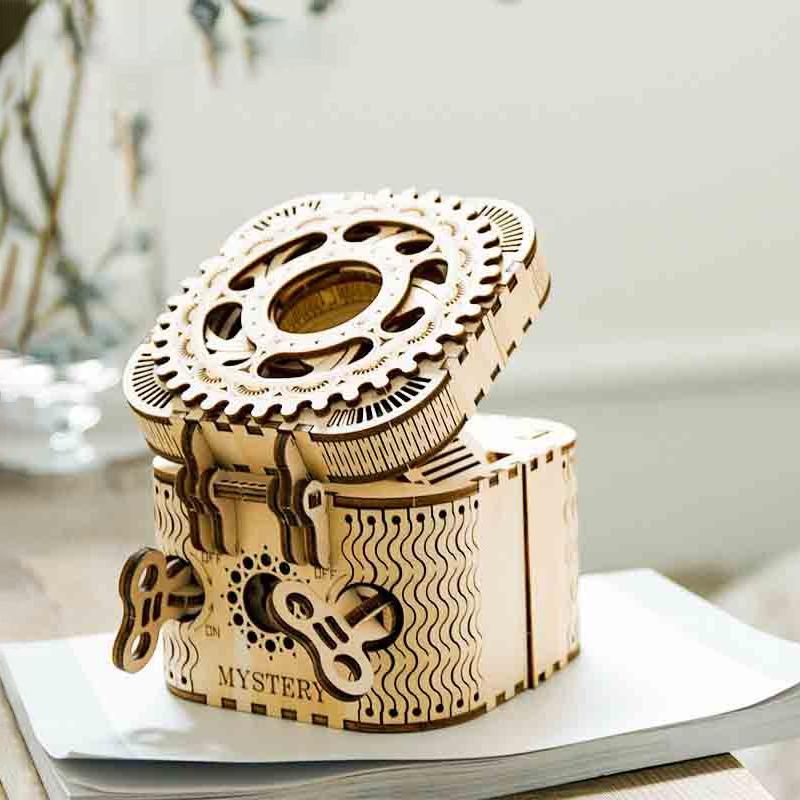 BowLift | 3D Three-Dimensional Puzzle Wood