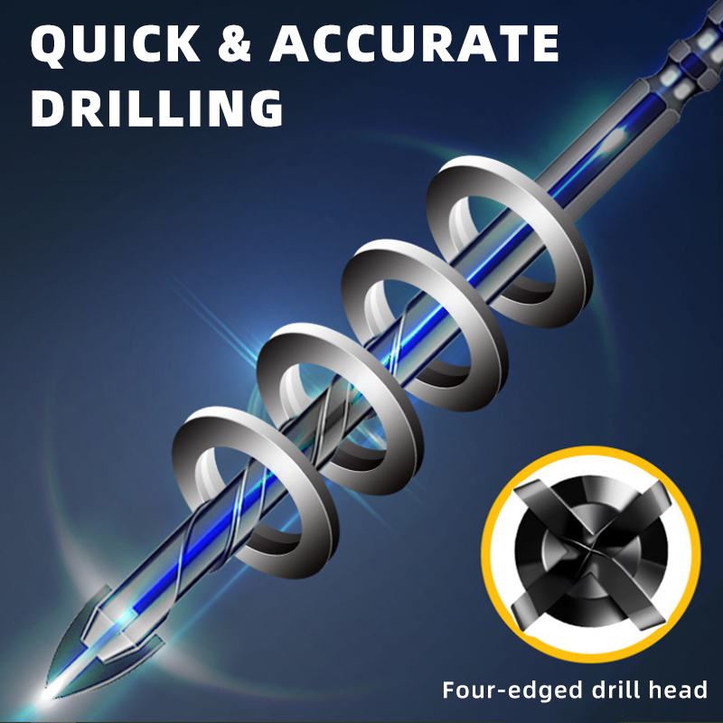BowLift | Hexagonal Shaft Triangle Drill Set