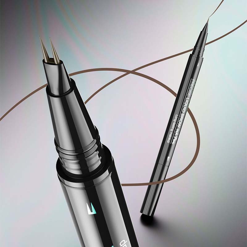 BowLift | 2-in-1 Dual-Ended Eyebrow Pencil with Micro-Fork Tip Applicator and Precise Brush Tip