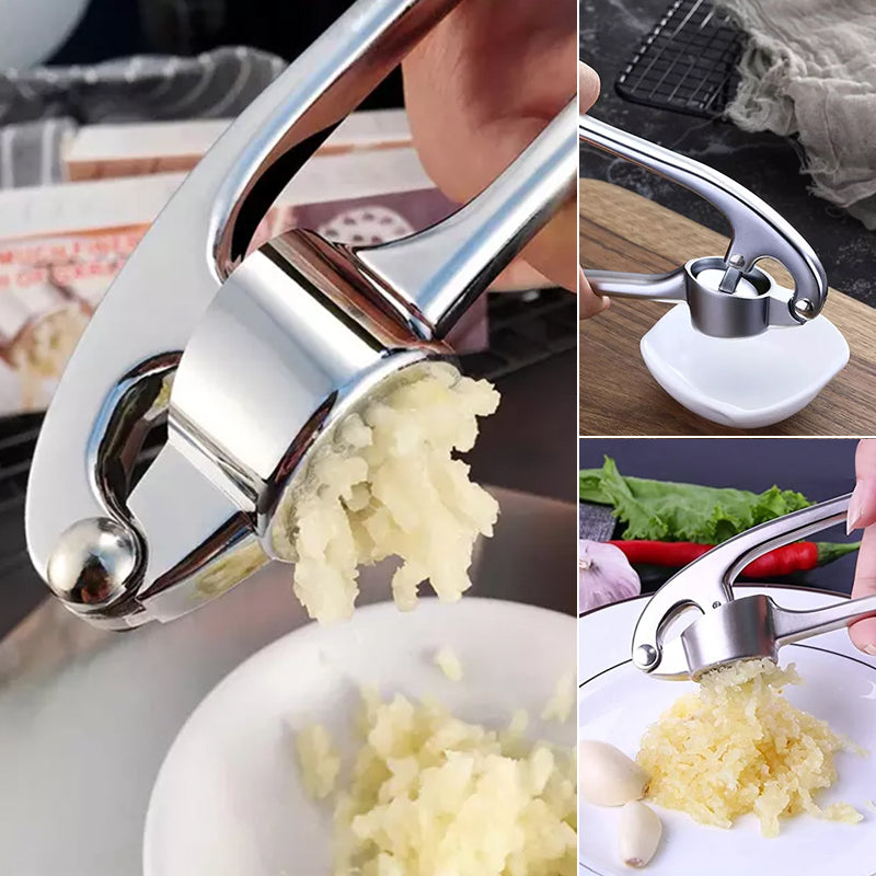 BowLift | Stainless Steel Premium Garlic Press