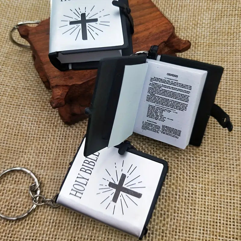 BowLift | Mini Book Bible Keychain