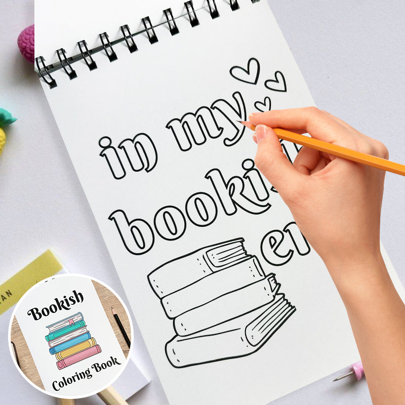 BowLift | Booklover Coloring Book