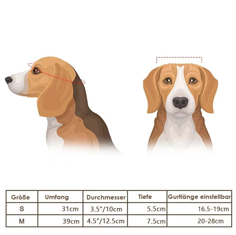 BowLift | Canine Safety Helmet & UV-Resistant Goggles Set | High-Impact ABS Shell with Internal Foam Padding | Windproof & Anti-Debris Ocular Protection | Adjustable Dual-Strap System