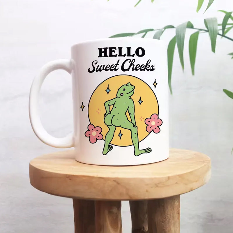 BowLift | Funny Frog Coffee Mug