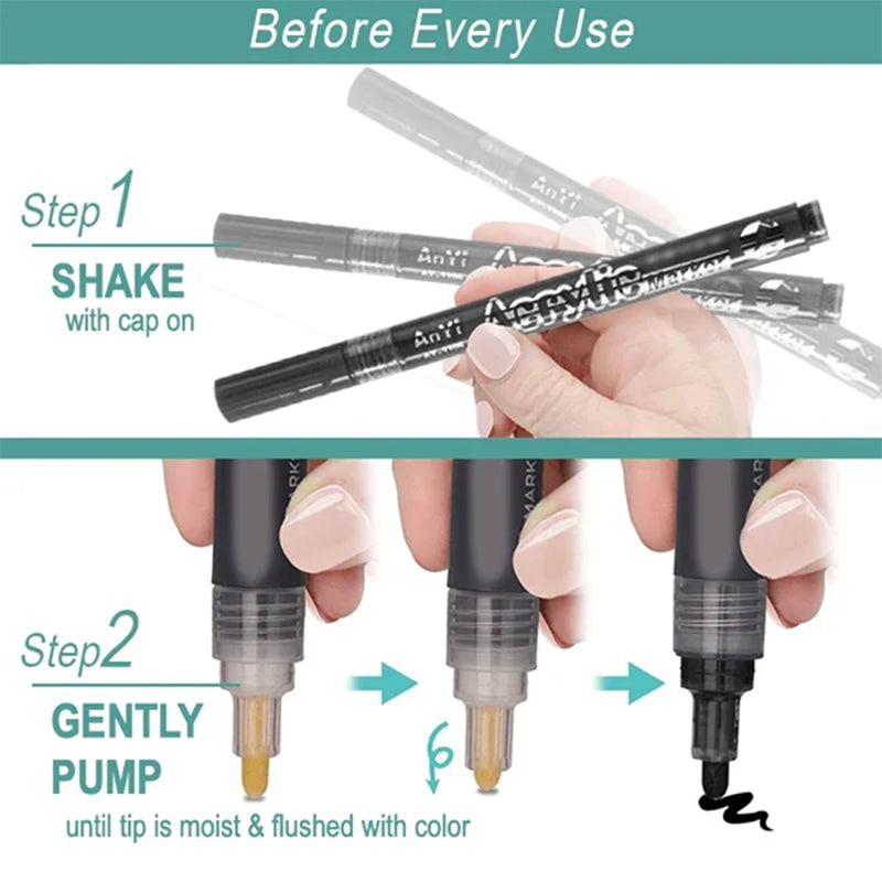 BowLift | High Pigmented Acrylic Paint Markers