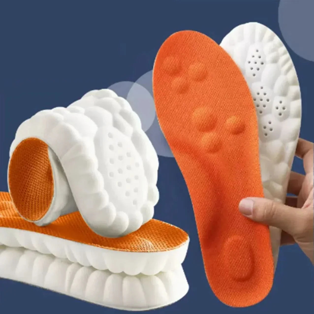 BowLift | Breathable Shock-Absorbing Walking Comfort Insoles