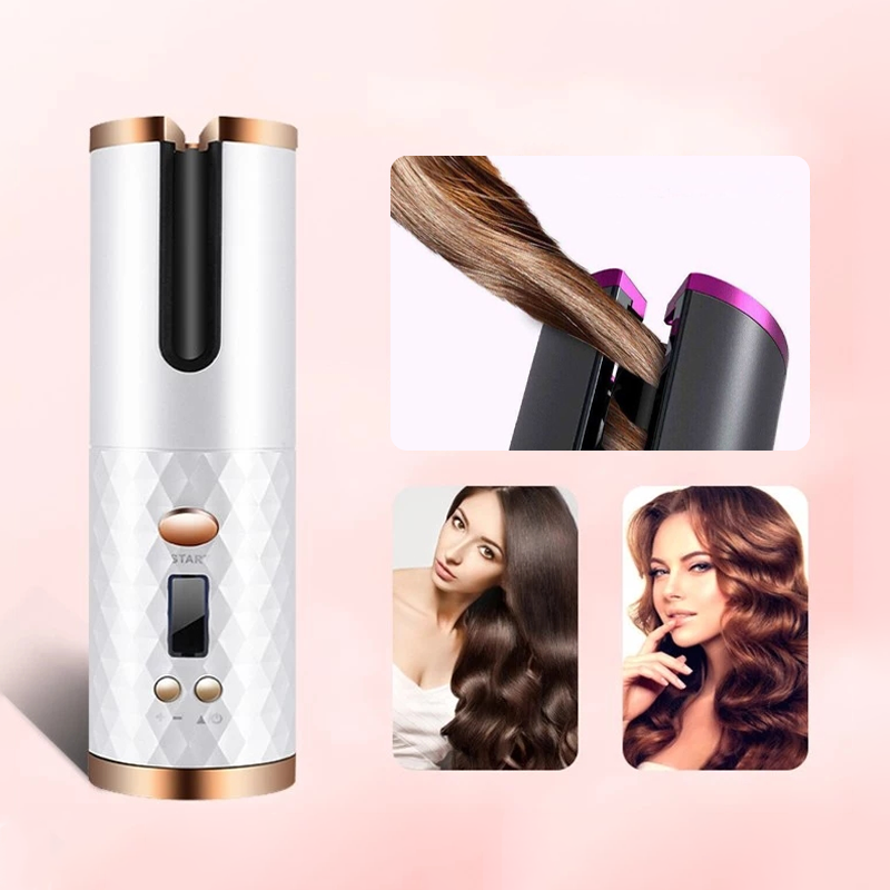 BowLift | Cordless automatic rotating curling iron