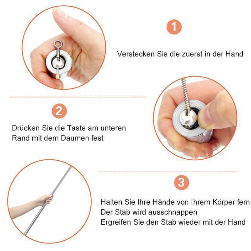 BowLift | Portable Metal Rod for Self-Defense and Magic