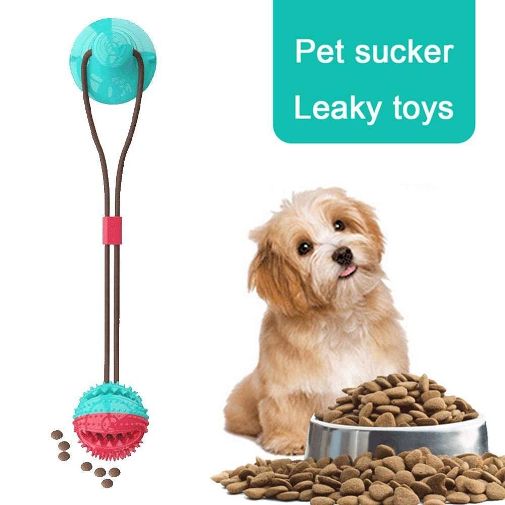 BowLift | Dog Bite Toy Interactive food leaker toy with Suction Cup