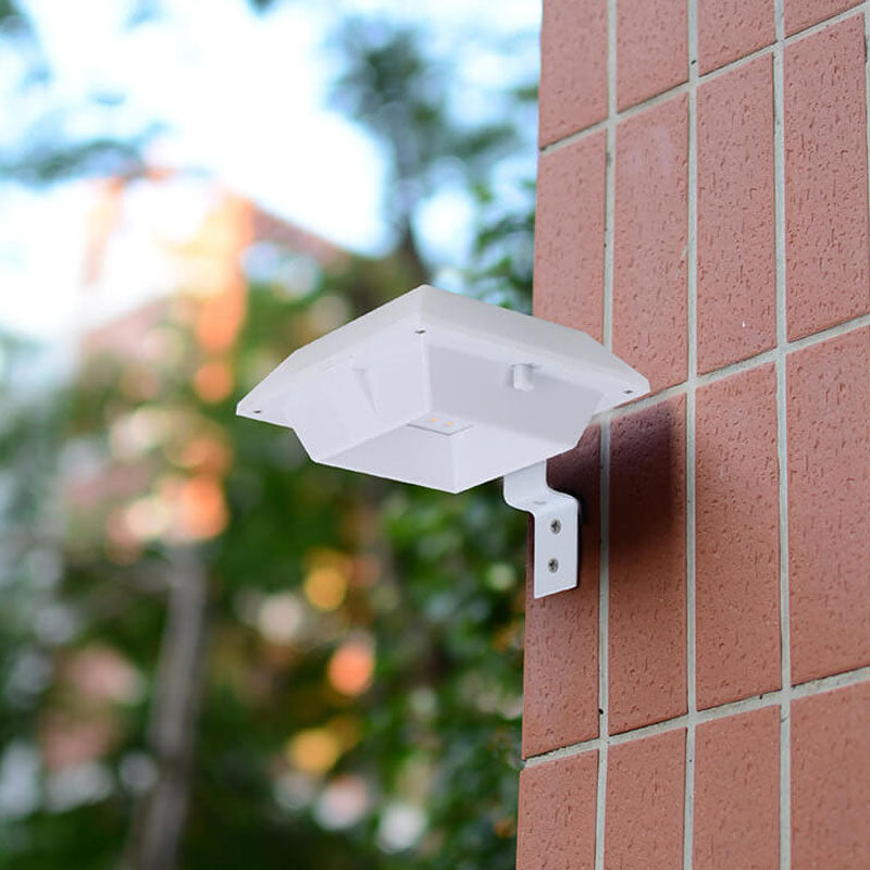 BowLift | Solar UFO Shape Design Fence Light LED Outdoor Wall Lamp