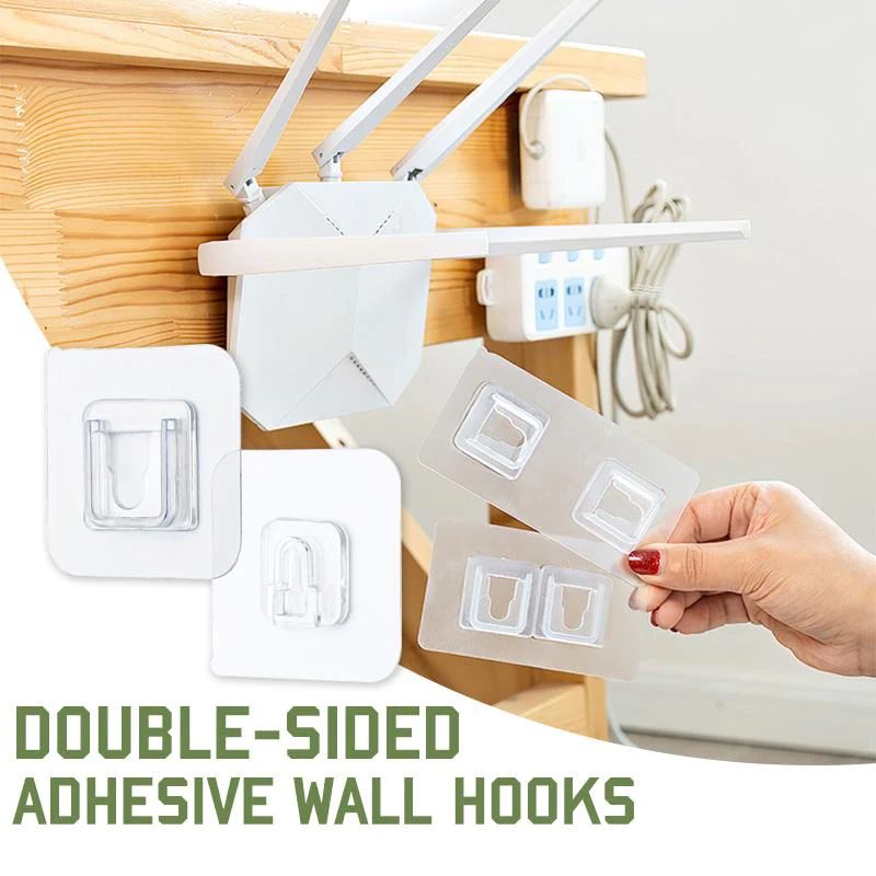 BowLift | Double-Sided Adhesive Wall Hooks-Reusable
