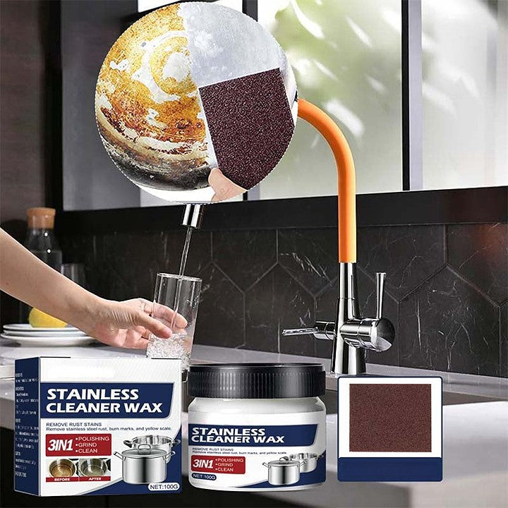 BowLift | Magic Nano Stainless Steel Cleaning Paste Wax