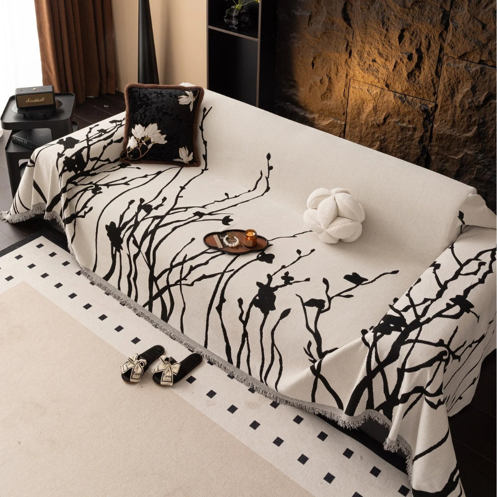 BowLift | Twilight Branches Chenille Sofa Cover