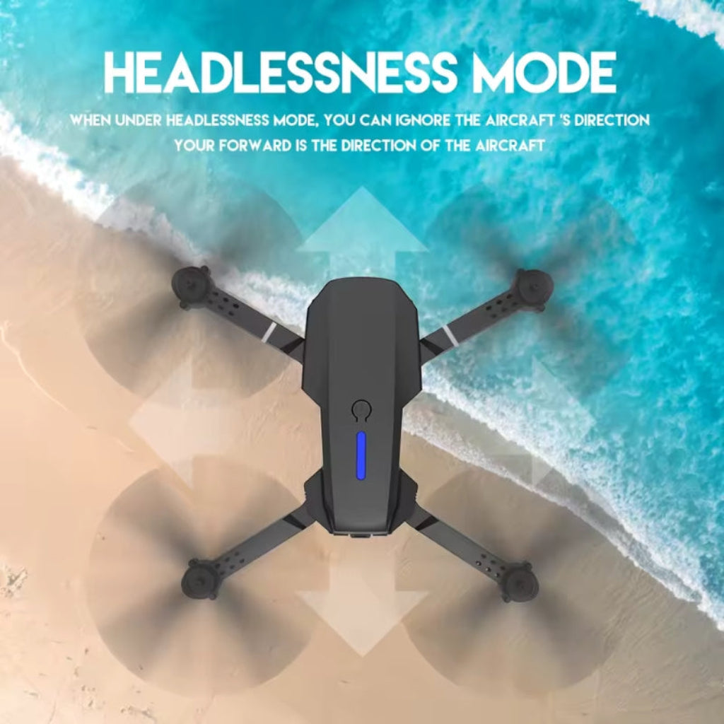 BowLift | High-Performance Black Bird 4K Drone with Camera | Lightweight & Foldable for Ultimate Portability and Quality