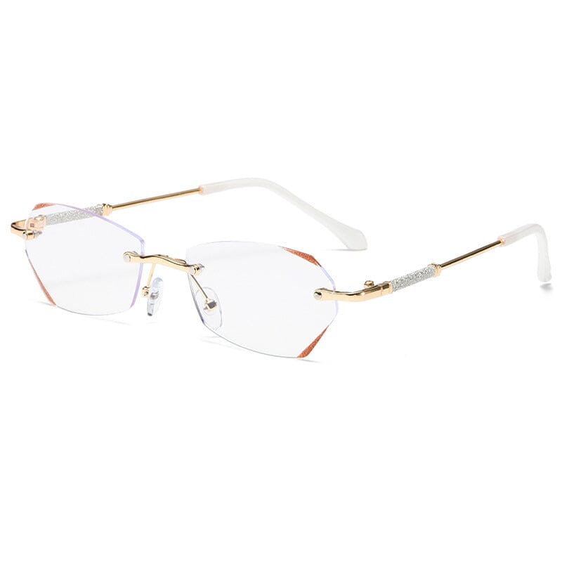 BowLift | Fashionable rimless anti-blue light reading glasses