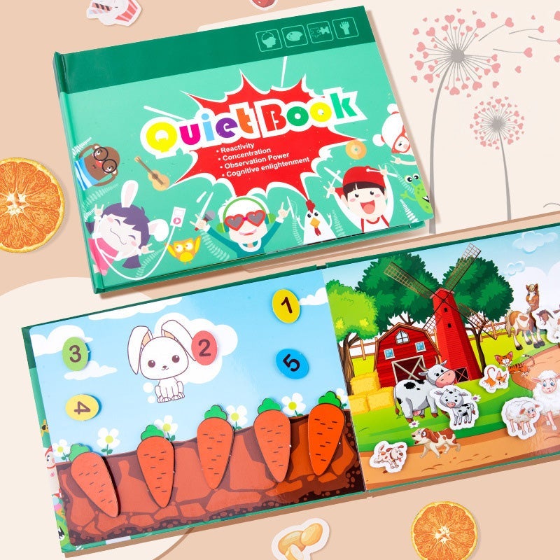 BowLift | The best gift of all-Sank Busy Book for Child to Develop Learning Skills