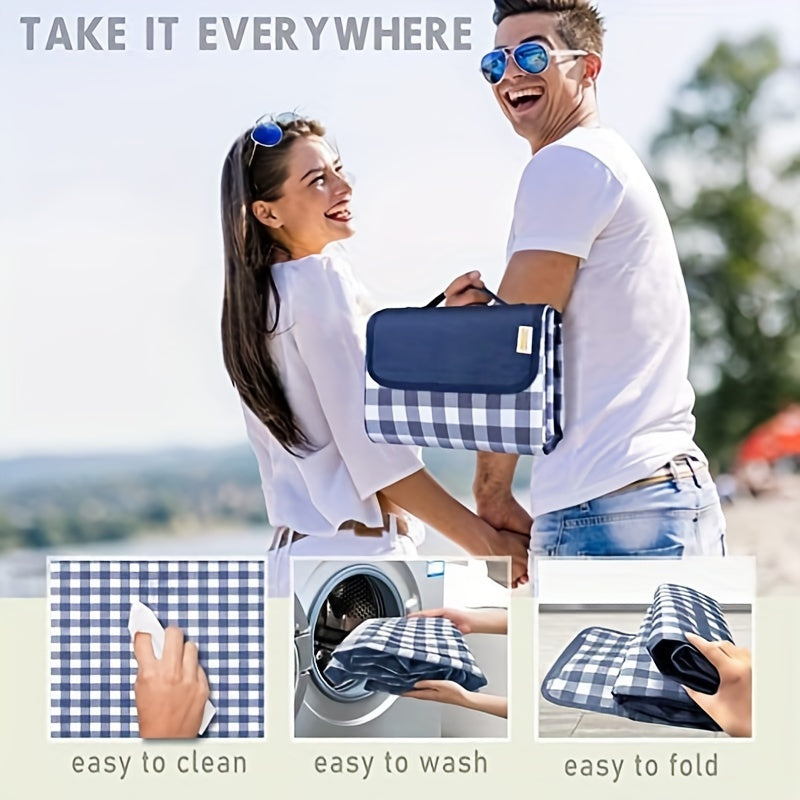 BowLift | Extra Large Waterproof Picnic Blanket | Foldable Outdoor Mat