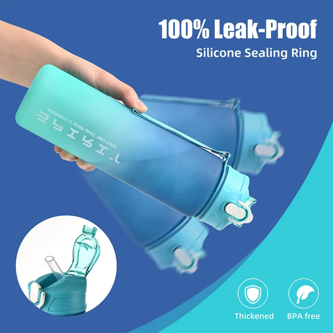 BowLift | 1L Large Capacity Leakproof Sports Water Bottle