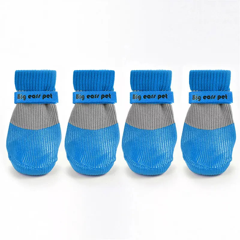BowLift | 2 Pair Non-Slip Waterproof Dog Shoes for Safe and Happy Paws