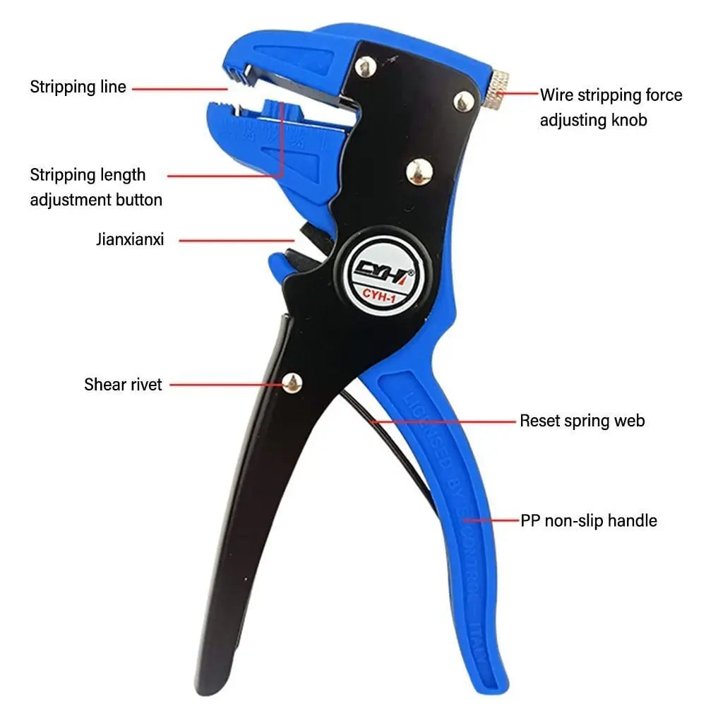 BowLift | 2-in-1 Professional Cable Stripper & Cutting Tool – For precise & clean electrical installations
