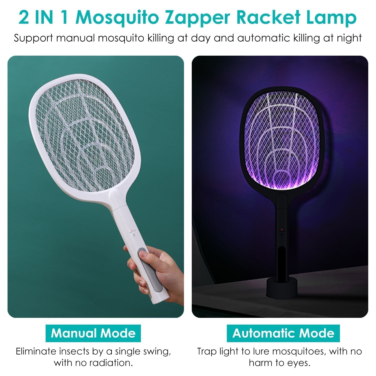 BowLift | 2-in-1 Electric Rechargeable Insect Killer