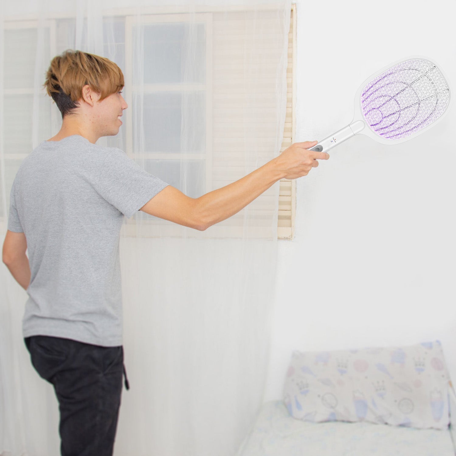 BowLift | 2-in-1 Electric Rechargeable Insect Killer