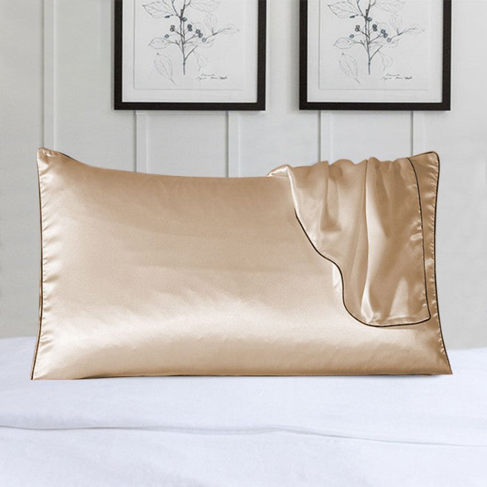 BowLift | 2-Pack 100% Silk Pillowcase with Trim