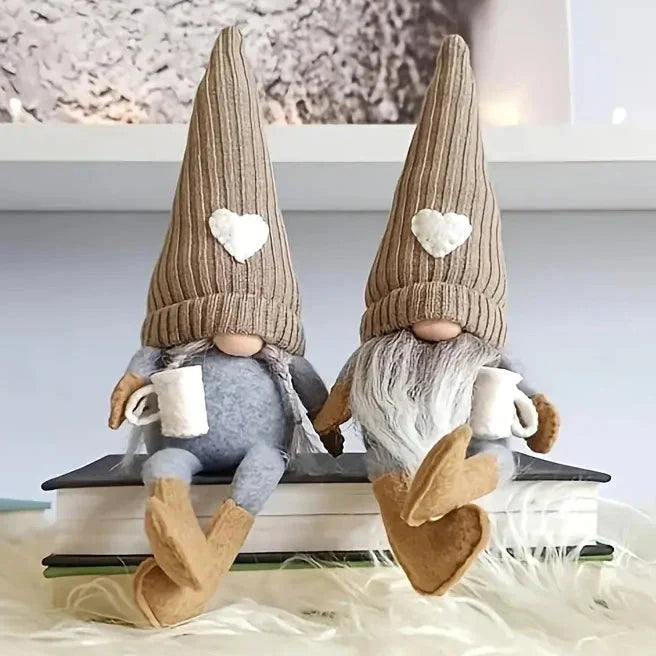 BowLift | 2-Pack: Coffee Gnome Plush Doll