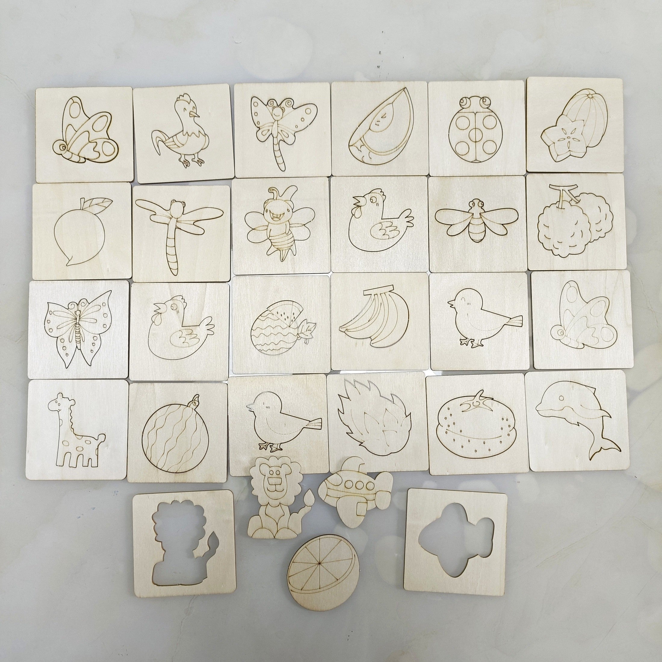 BowLift | InspireSketch - Montessori 20-Piece Drawing Set for Creative Play