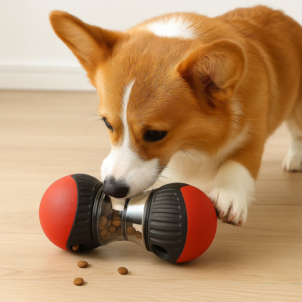 BowLift | Dog Puzzle Toy with Slow Feeder Design