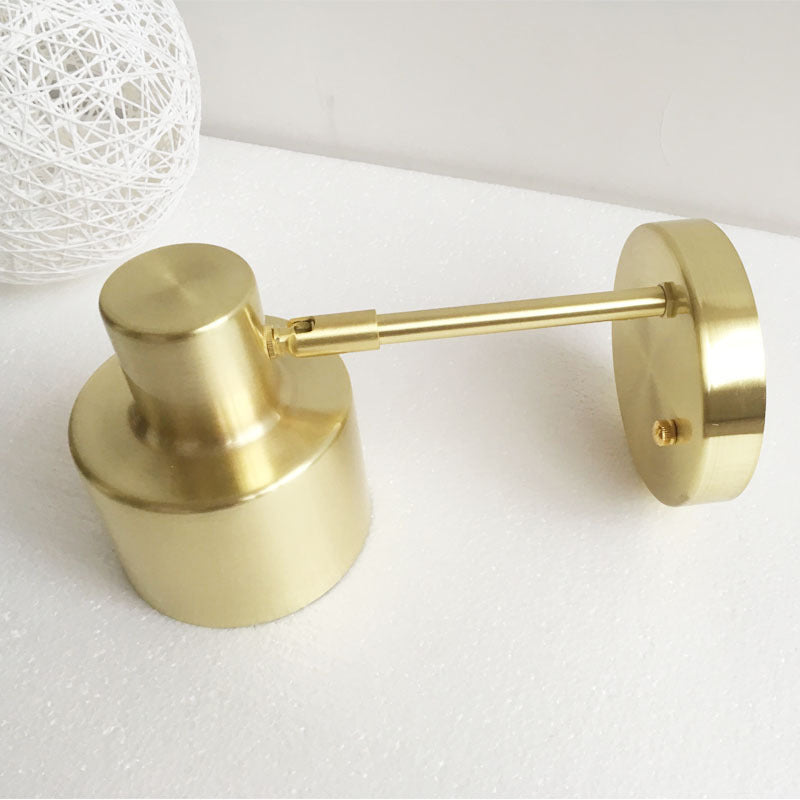 BowLift | Grenade Shade Wall Light Sconces Modern Metal 1 Head Hallway Wall Lighting in Brass