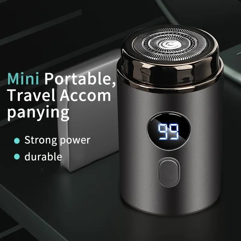 BowLift | Mini Electric Razor — Portable waterproof grooming device with 15 blades