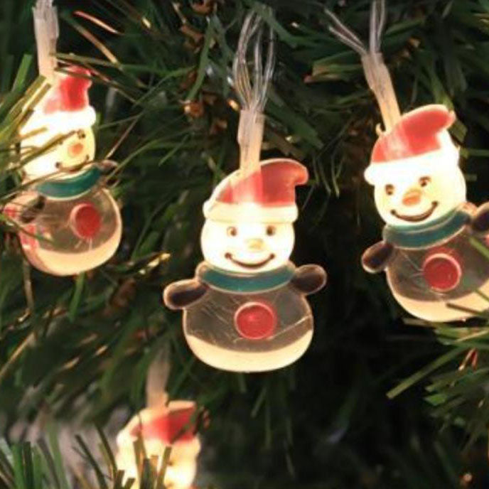 BowLift | Christmas Santa Claus Decorative LED Battery String Lights