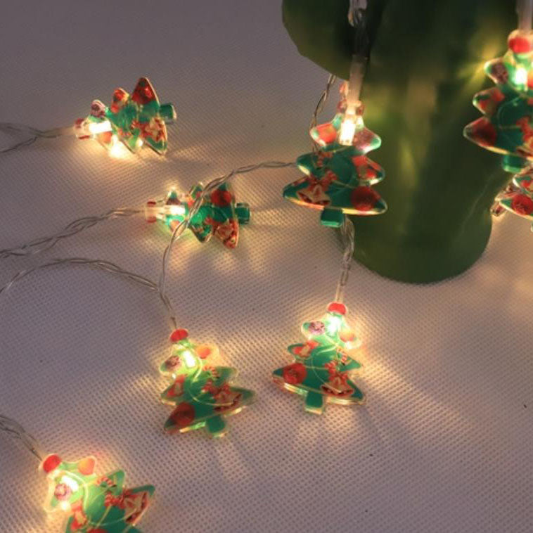 BowLift | Christmas Santa Claus Decorative LED Battery String Lights