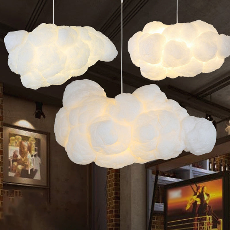 BowLift | DualGlow - Modern White Ceiling Lamp with Two Shades