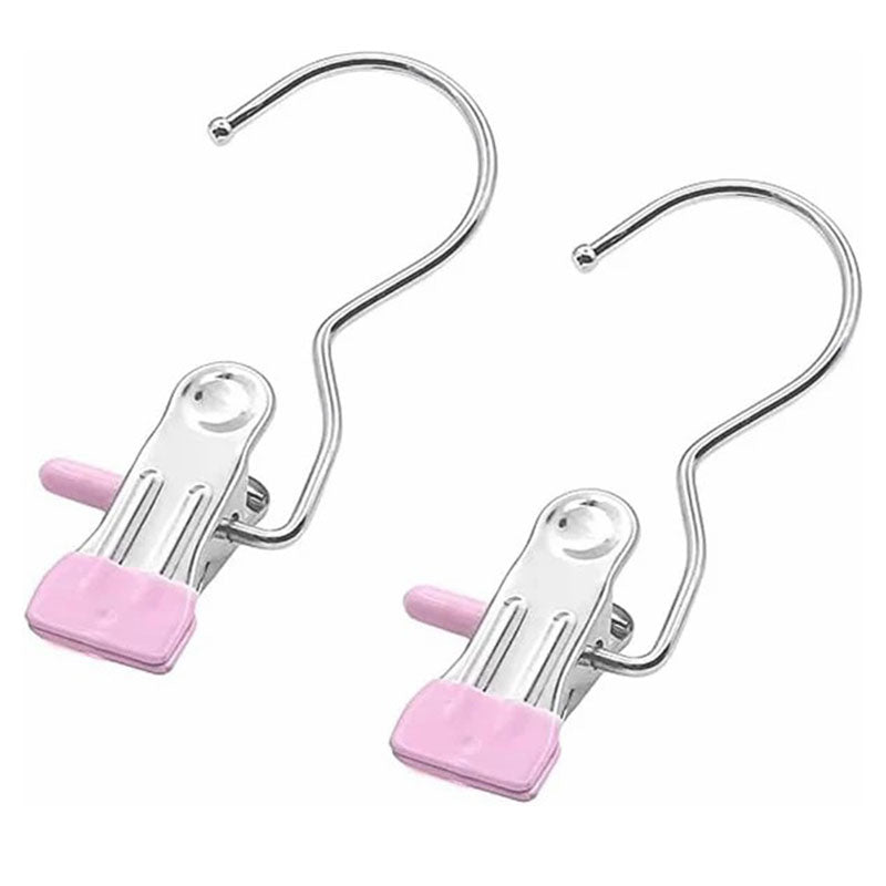 BowLift | Anti-rust Clip Space-saving Clothespin Hat Pants Storage Hanging Travel Hook