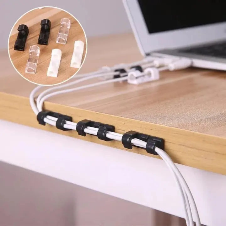 BowLift | 20-piece cable holder for stress-free organization and elegant spatial feel