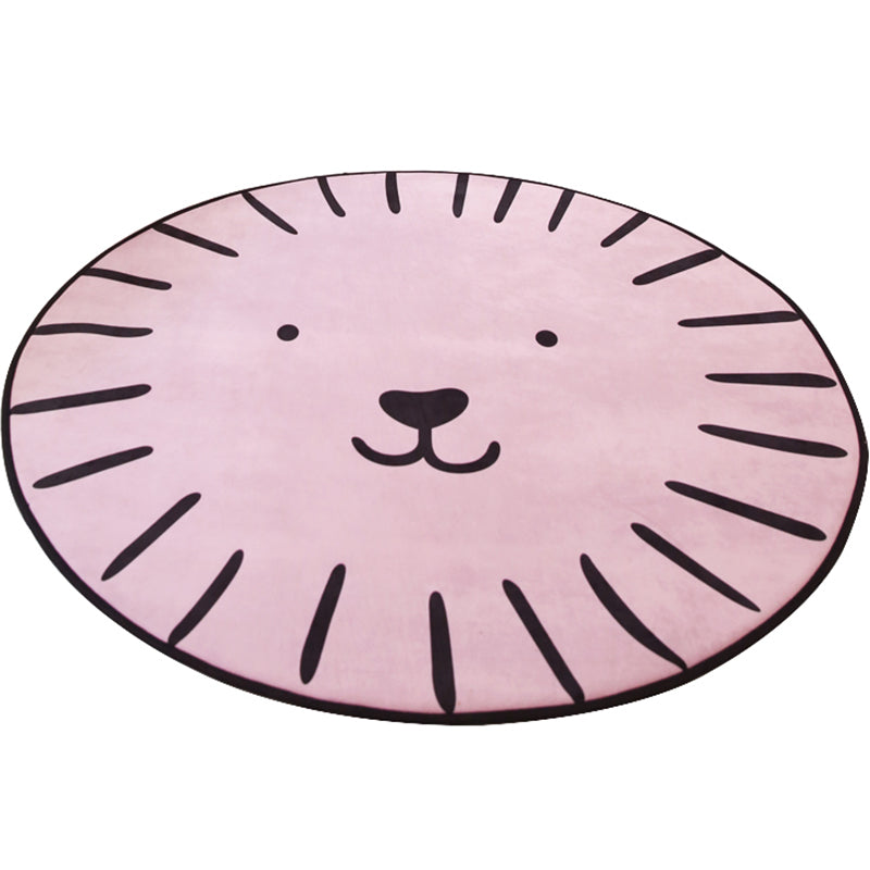 BowLift | Multi-Color Tiered Rug Cotton Children Style Carpet Easy Care Non-Slip Back Carpet for Playroom