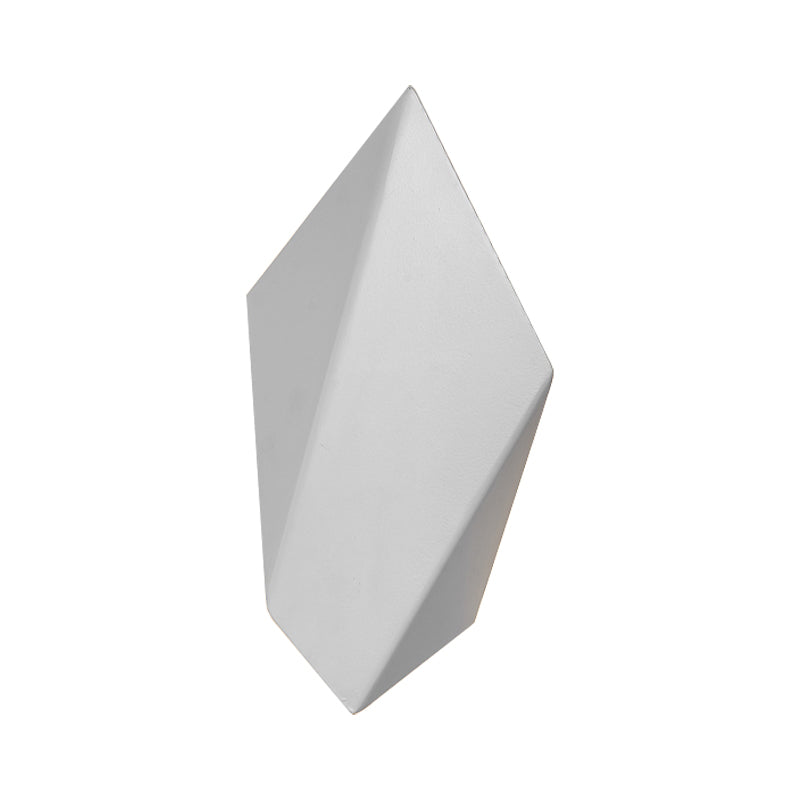 BowLift | Metallic geometric wall-mounted light postmodern 1 light black/gray/white wall lamp fixture