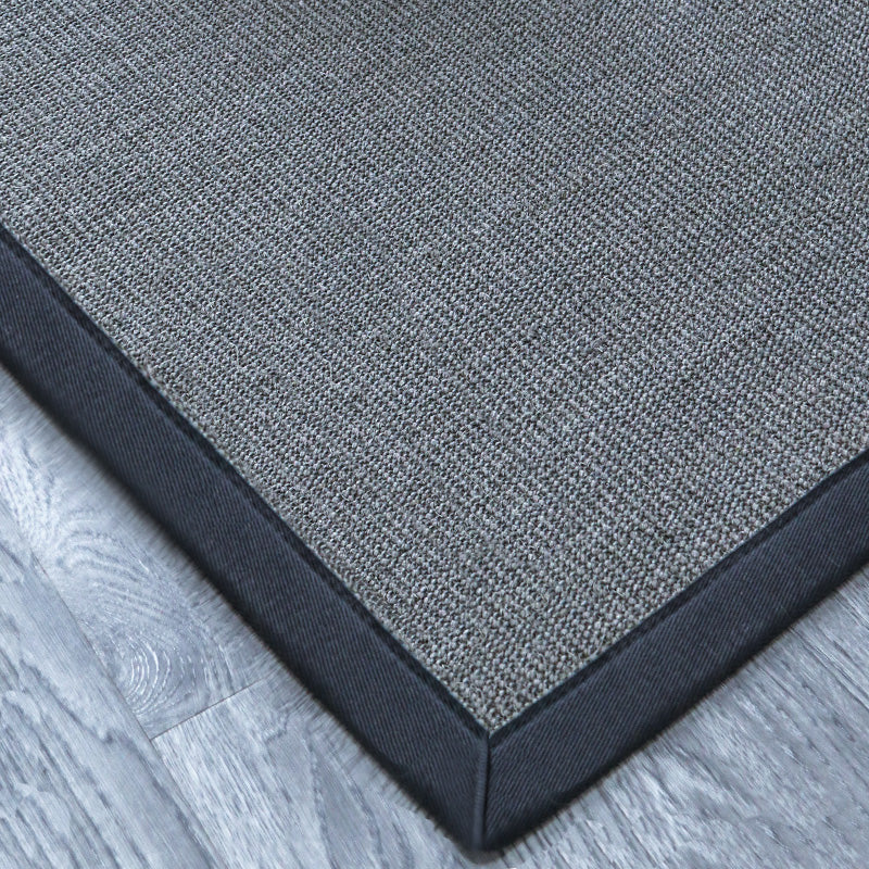 BowLift | Multicolor Plain Mat Rug Sisal Woven Lodge Rug Non-Slip Backing Stain Resistant Machine Washable Area Carpet for Room