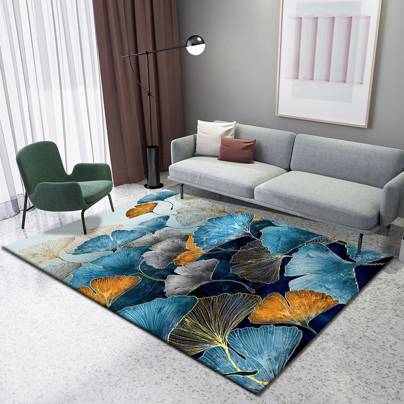 BowLift | Enchanting 3D Natural Scene Rug Multicolor Asian Rug Synthetic Pet Friendly Stain Resistant Nonslip Back Rug for Living Room