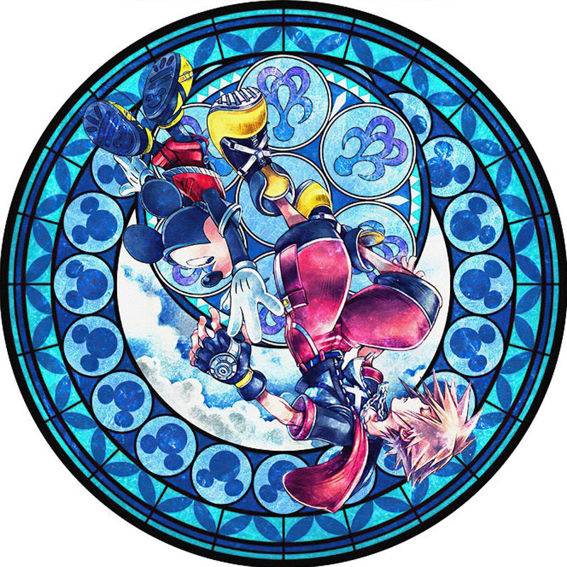 BowLift | Modern 3D Anime Pattern Carpet Multicolored Polypropylene Carpet Non-Slip Back Machine Washable Pet-Friendly Carpet for the Children's Room