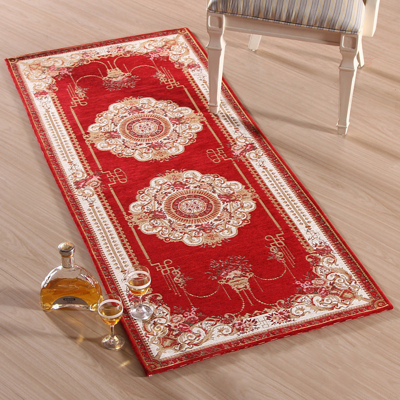 BowLift | Empire Peony Rug Multicolor Traditional Rug Synthetic Pet-Friendly Non-Slip Stain-Resistant Runner Rug for Home